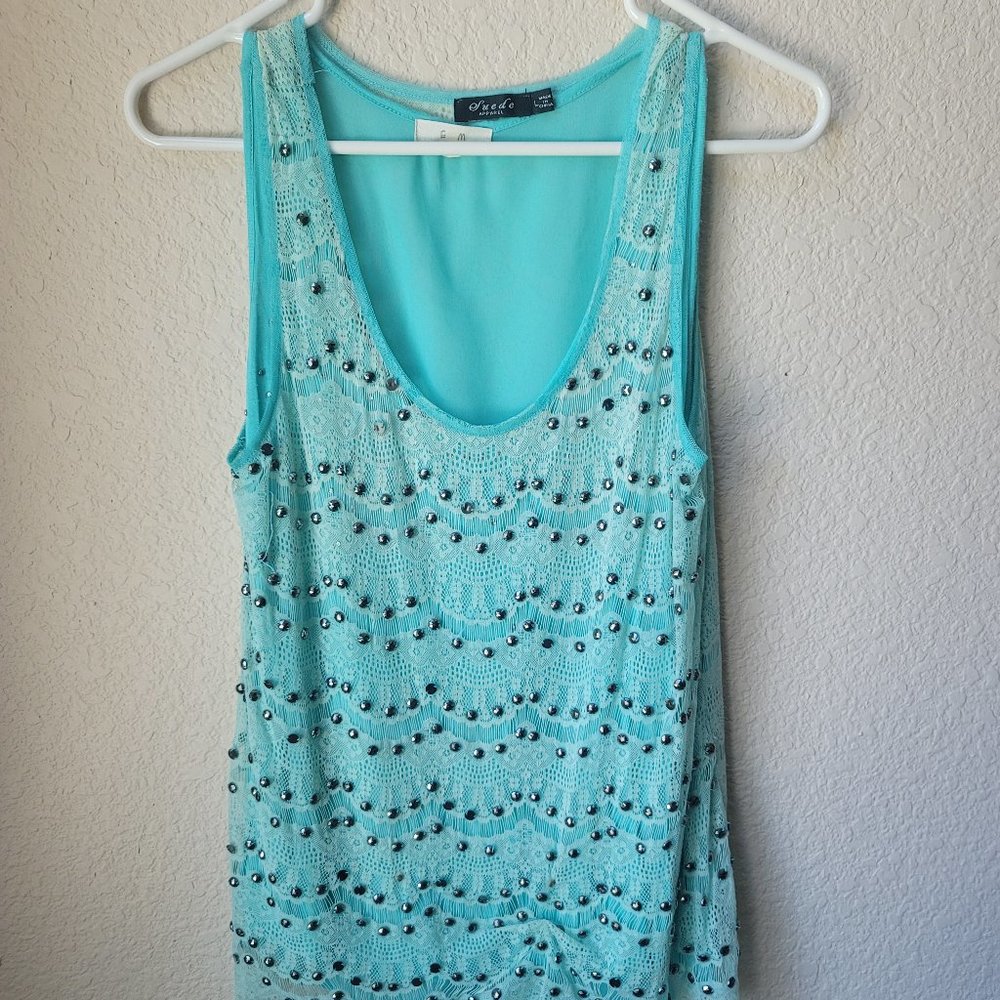 Two piece tank top separates